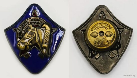 Копия Знак За ударную конную работу ОСОАВИАХИМ СССР