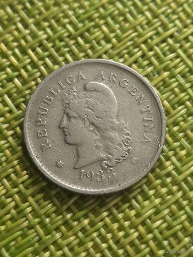 Аргентина 10 сентавос 1933 г