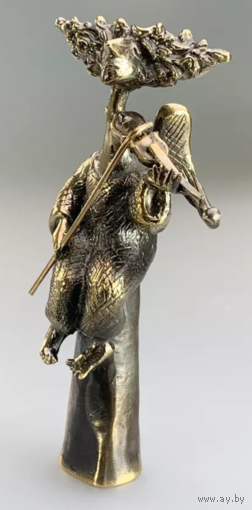 Статуэтка Ангел со скрипкой Бронза