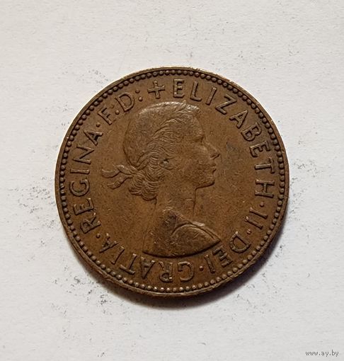 Великобритания 1/2 пенни, 1959