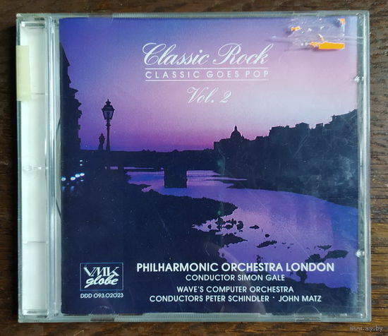 CD,(Германия) Philharmonic Orchestra London, Wave's Computer Orchestra – Classic Rock (Classic Goes Pop, Vol. 2)
