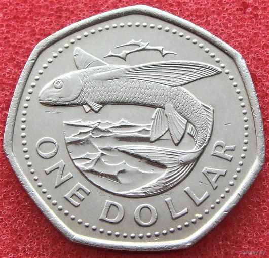 Барбадос.  1 доллар 1994 года  KM#14.2