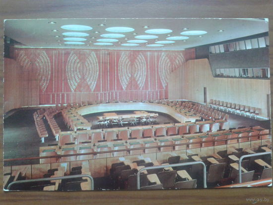 ООН Нью-Йорк 1954 ПК прошедшая почту