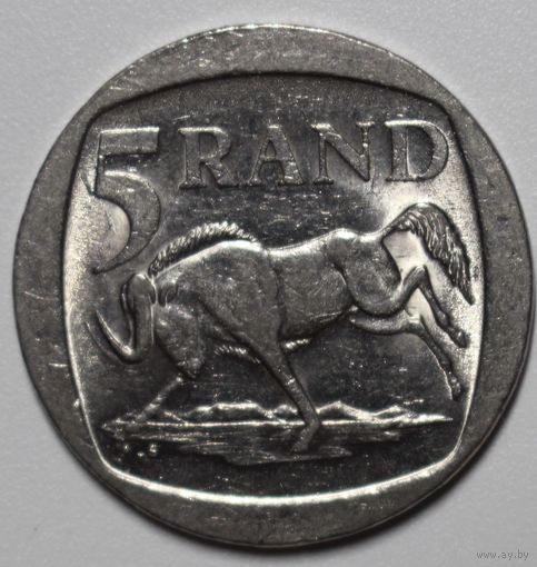ЮАР 5 рандов 1995год
