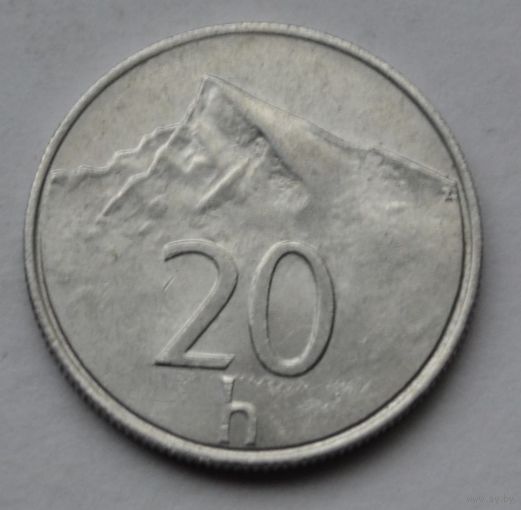 Словакия, 20 геллеров 1993 г.