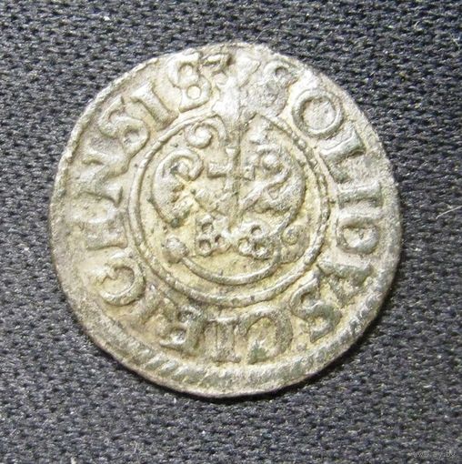 Солид Кристины Августа 1637 г. Рига хороший
