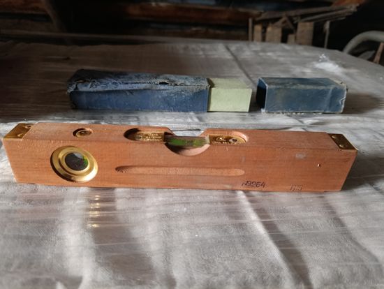 Уровень деревянный 1978