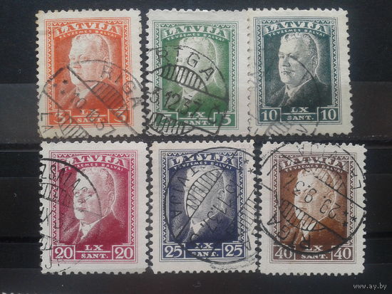 Латвия, 1937. 60-летие Карлоса Улманиса, президент