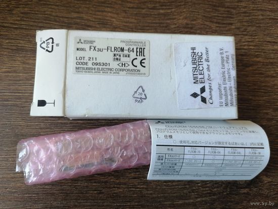 Кассета памяти Mitsubishi Electric Flash-RAM FX3U-FLROM-64