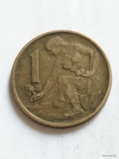 Чехословакия 1 крона 1962