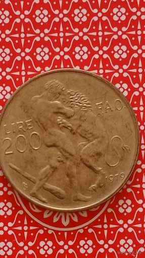 Сан Марино 200 лир 1979 ФАО
