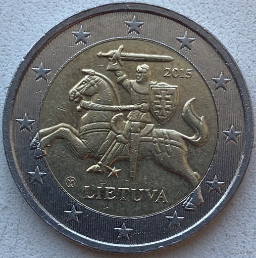 Литва 2 евро 2015 г.