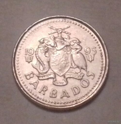 10 центов, Барбадос 1995 г.