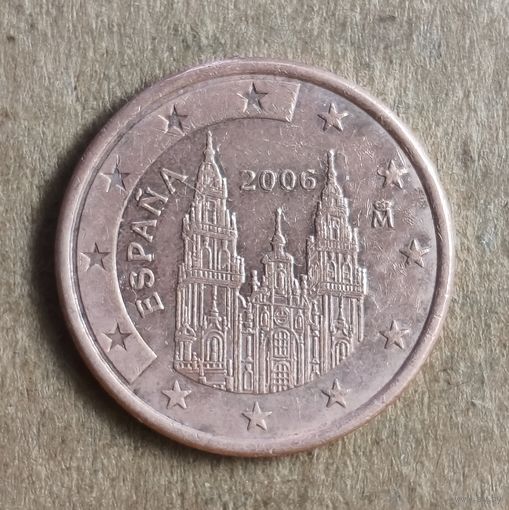 Испания 5 евроцентов, 2006 г., KM# 1042