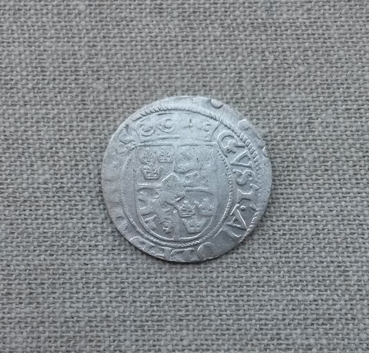 Шведская Рига, 1/24 талера (драйпелькер, полторак) 1622 г., серебро, Густав II Адольф (1611-1632)