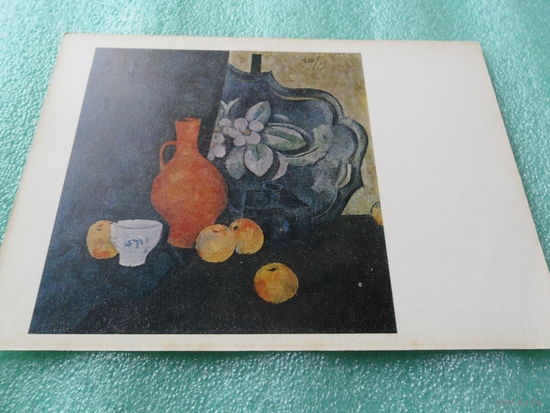 Открытка Шевченко А.В. (1883-1948). Натюрморт с желтым кувшином. 1919. Государственный Русский музей