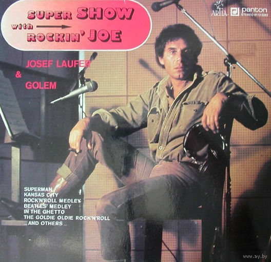 Josef Laufer & Golem – Super Show With Rockin' Joe, LP 1982