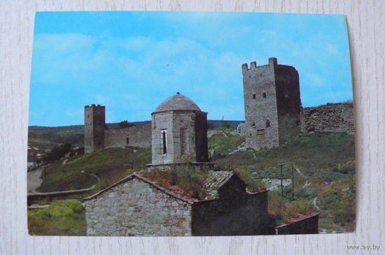 Феодосия. Генуэзская крепость; 1978, чистая, ДМПК.