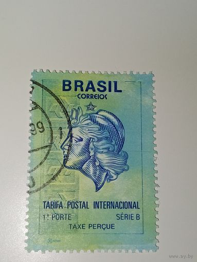 Бразилия. 1993 Международный почтовый тариф