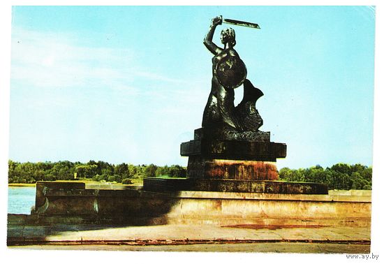 Польша  Варшава, памятник Сирене