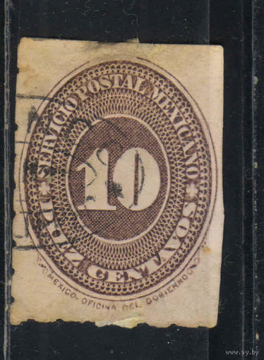 Мексика 2-я Респ 1886 Номинал Стандарт #153А
