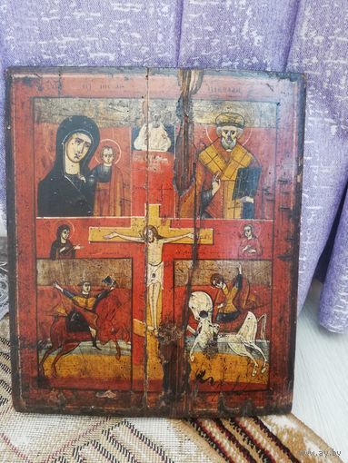 Икона многочастная. 18-19 век