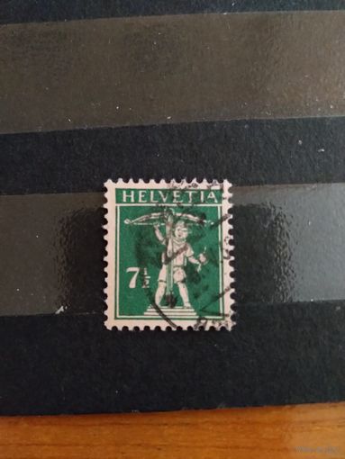 1927 Швейцария Мих 202х оценка 5 евро арбалетчик (2-2)