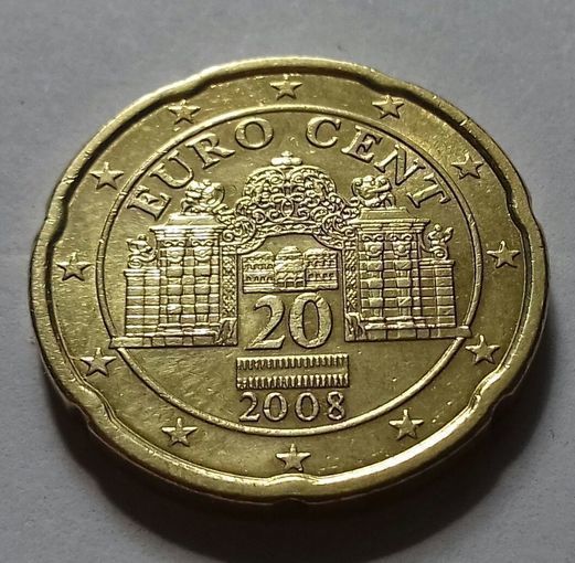 20 евроцентов, Австрия 2008 г.