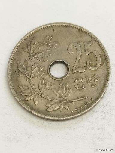 Бельгия 25 сентим 1927