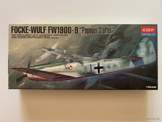 1/72 FW-190D-9 Papagei Staffel (Academy)