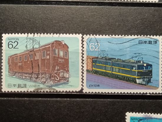 Япония, 1990. Электровозы, полная серия