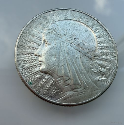 5 злотых 1934 г.  Польша.   Ядвига.  СЕРЕБРО.