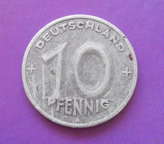 10 пфеннигов 1949 ГДР #01