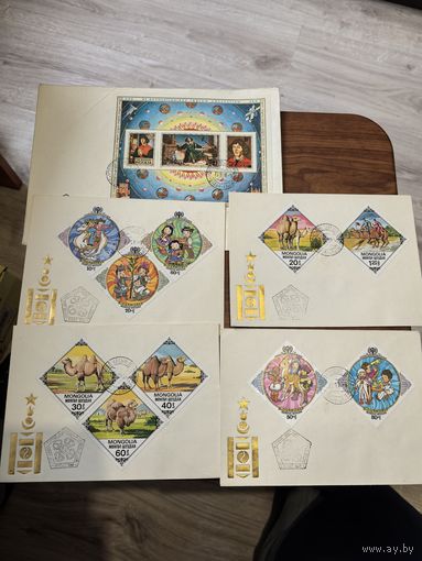 Лот конвертов Монголия 3