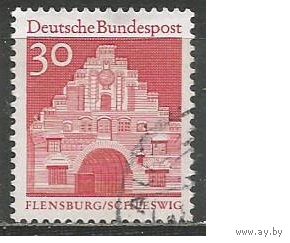 ФРГ. Северные ворота. Фленсбург. 1966г. Mi#493.