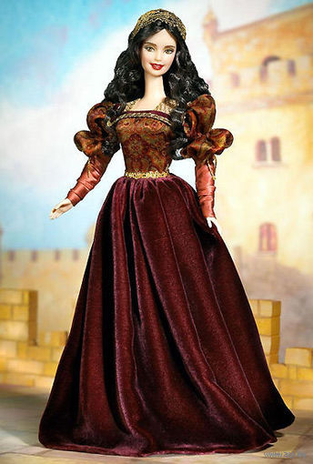 Кукла Барби_Barbie Princess of the Portugese Empire _2002_год_Коллекционный выпуск, серия Dolls of the World: The Princess_НОВАЯ_В упаковке!