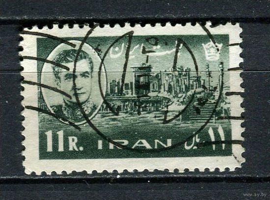 Иран - 1962 - Дворец Дария 11R - [Mi.1136] - 1 марка. Гашеная.  (LOT AS33)