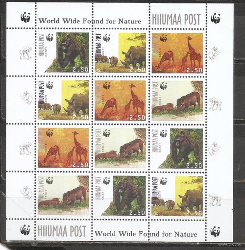ФФ3 Эстония 1998 Фауна