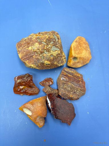 Аукцион с 1 рубля !  Янтарь необработанный 88 г