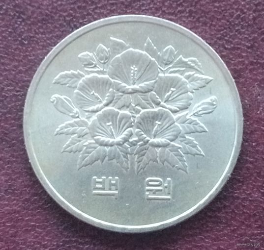 Южная Корея 100 вон, 1981. Первая годовщина Пятой республики.