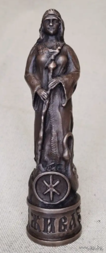 Статуэтка Славянская богиня Жива Бронза