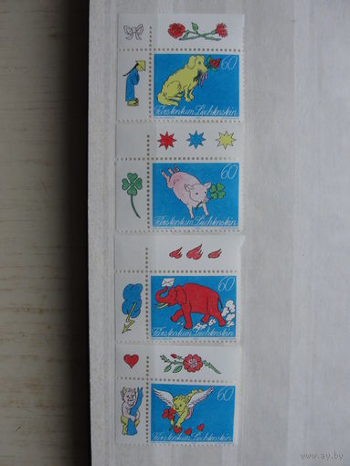 Продажа коллекции с 1 рубля! Почтовые марки Лихтенштейна.