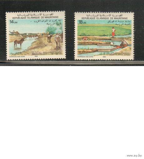Мавритания-1982 (Мих.774-775) ** , Фауна (полная серия)