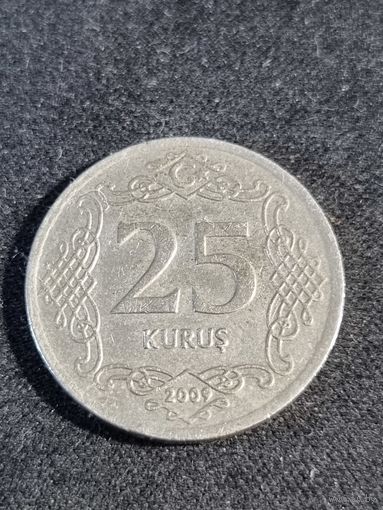 Турция 25 куруш 2009