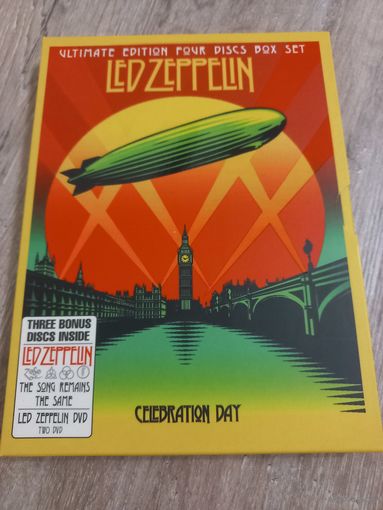 Led Zeppelin - Celebration Day (4 disks box set)