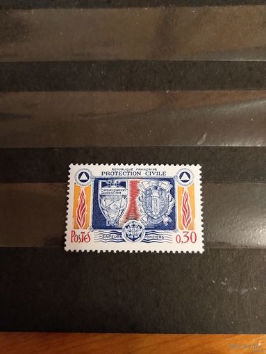 1964 Франция герб чистая клей MNH** выпускалась одиночкой (4-5)