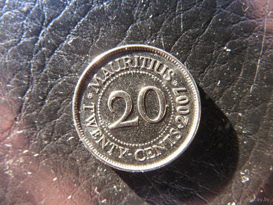 Маврикий.20 центов.2007. С 20 копеек. Распродажа коллекции. Смотрите другие лоты.