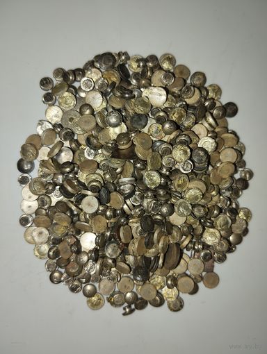 Контакты. Техн. серебро. С рубля.