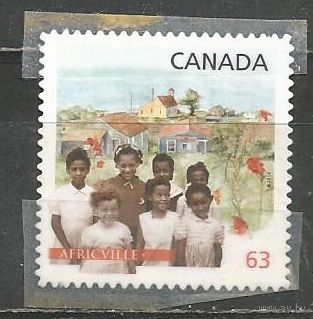 Канада. Чёрная история-Африквилль. 2014г. Mi#2872.