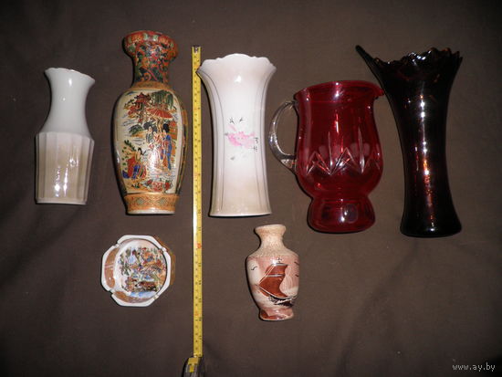 Вазы времён СССР.С рубля.